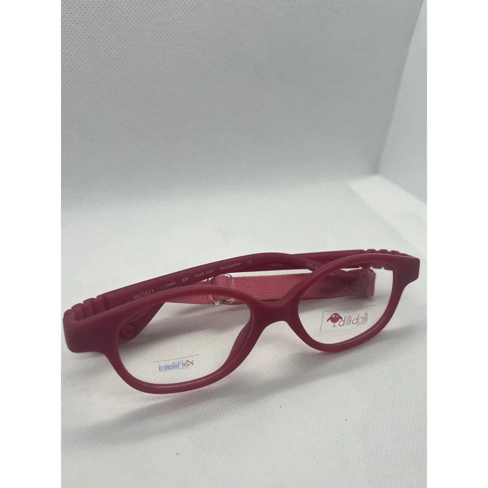 Dilli Dalli Intelliflex Kids Eyeglasses Glasses Cake Pop Raspberry Frames